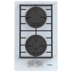 Газовая варочная панель Korting HGG 3825 CW (белый)