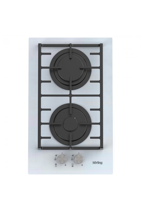 Газовая варочная панель Korting HGG 3825 CW (белый) 