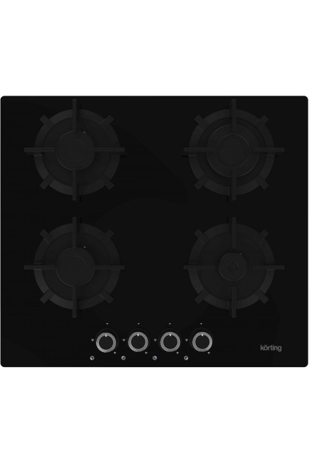 Газовая варочная панель Korting HGG 6420 CN (черный) 