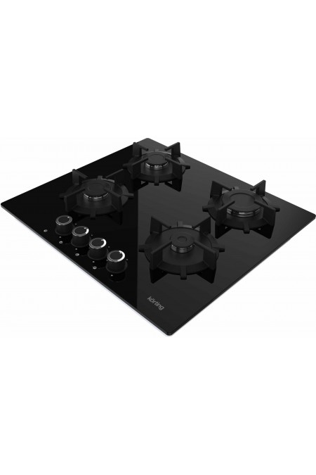Газовая варочная панель Korting HGG 6420 CN (черный) 1