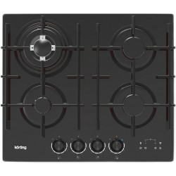 Газовая варочная панель Korting HGG 6447 ICPTN (черный)