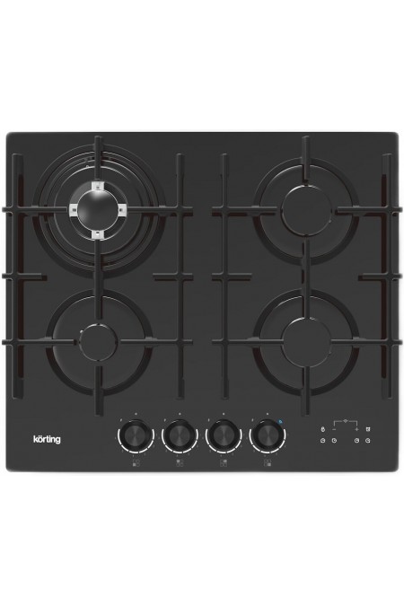 Газовая варочная панель Korting HGG 6447 ICPTN (черный) 