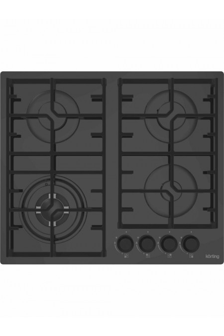 Газовая варочная панель Korting HGG 6451 CTN (черный) 