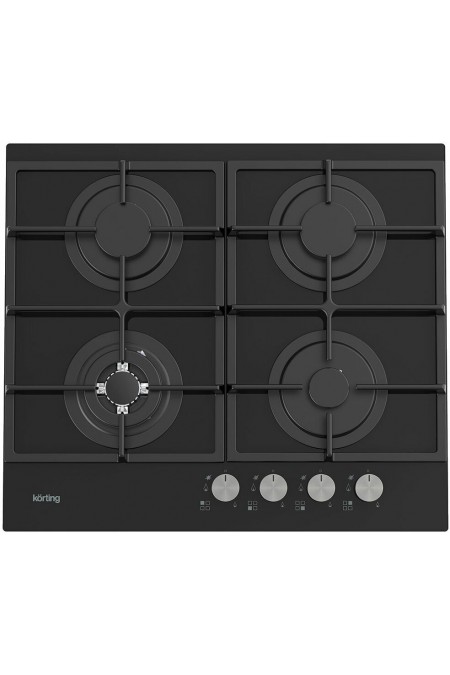 Газовая варочная панель Korting HGG 6722 CTN (черный) 