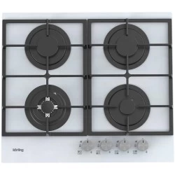 Газовая варочная панель Korting HGG 6722 CTW (белый)