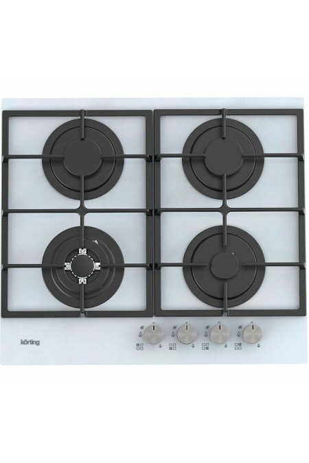 Газовая варочная панель Korting HGG 6722 CTW (белый) 
