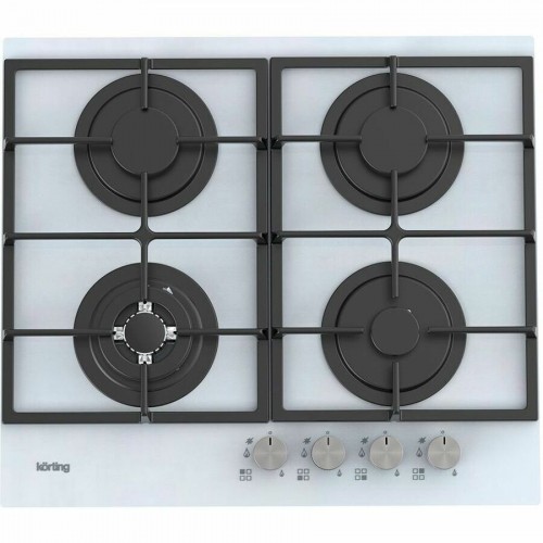 Газовая варочная панель Korting HGG 6722 CTW (белый) 
