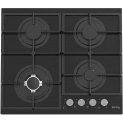Газовая варочная панель Korting HGG 6734 CTN (черный)