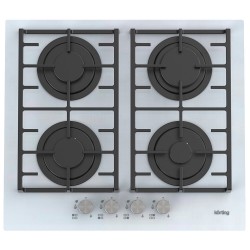 Газовая варочная панель Korting HGG 6805 CW (белый)
