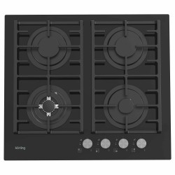Газовая варочная панель Korting HGG 6825 CTN (черный)