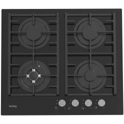 Газовая варочная панель Korting HGG 6825 CTN (черный)