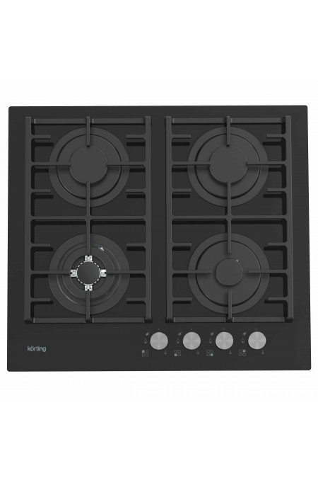Газовая варочная панель Korting HGG 6825 CTN (черный) 