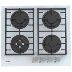 Газовая варочная панель Korting HGG 6825 CTW (белый)