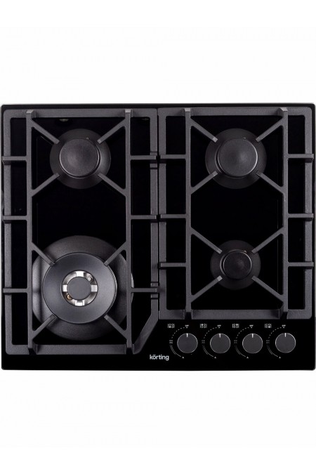 Газовая варочная панель Korting HGG 6919 CTN (черный) 