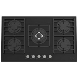 Газовая варочная панель Korting HGG 9835 CTN (черный)