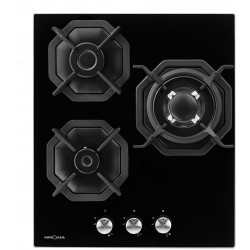 Газовая варочная панель Krona ALBERO 45 BL (черный)