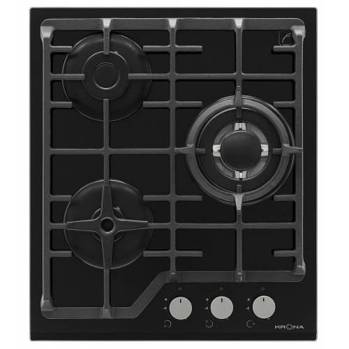 Газовая варочная панель Krona CORNIOLA 45 BL (черный) 4
