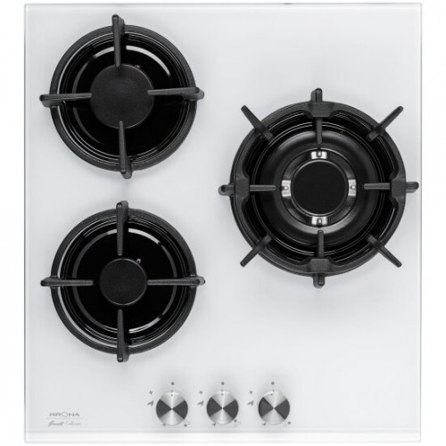 Газовая варочная панель Krona FIERO 45 WH (белый) 