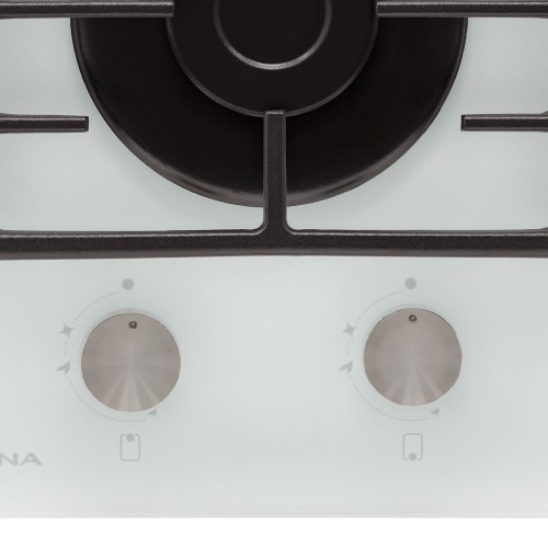 Газовая варочная панель Krona HAGEL 30 WH (белый) 3