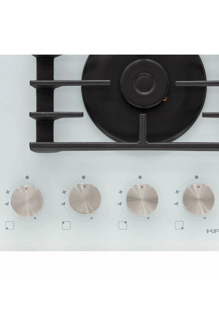 Газовая варочная панель Krona HAGEL 60 WH W (белый) 3