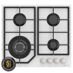 Газовая варочная панель Krona Nebel 60 WH W (белый)