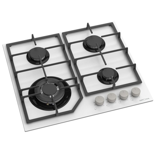 Газовая варочная панель Krona Nebel 60 WH W (белый) 2