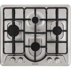 Газовая варочная панель Krona PARTITA 60 IX (серебристый)
