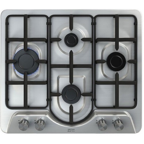 Газовая варочная панель Krona PARTITA 60 IX (серебристый) 