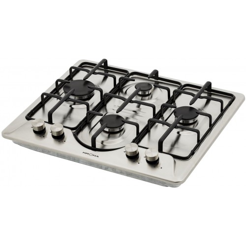 Газовая варочная панель Krona PARTITA 60 IX (серебристый) 2