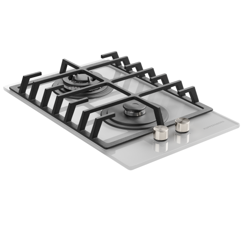 Газовая варочная панель Kuppersberg FG 33 W (белый) 1