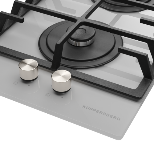Газовая варочная панель Kuppersberg FG 33 W (белый) 2