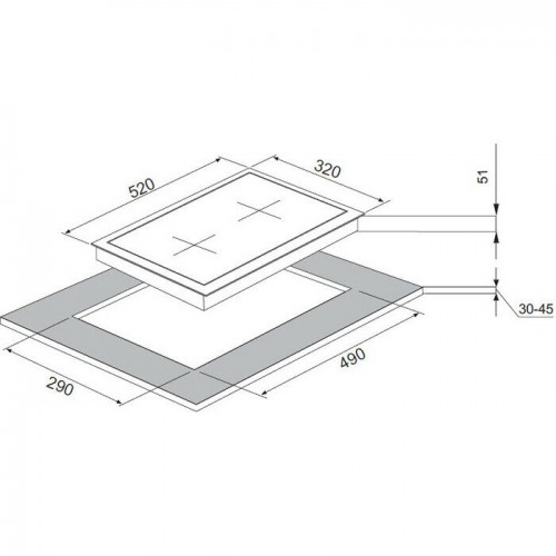 Газовая варочная панель Kuppersberg FG 33 W (белый) 5