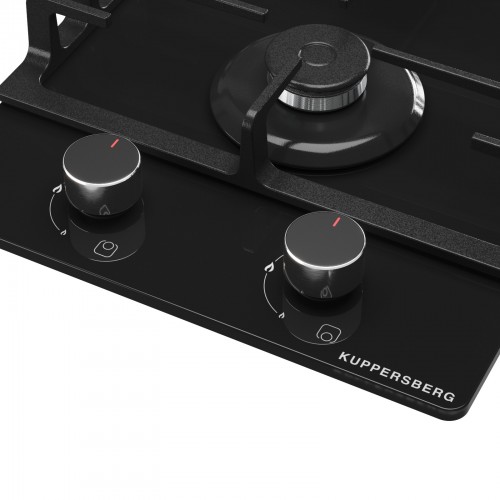 Газовая варочная панель Kuppersberg FG 36 B (черный) 2