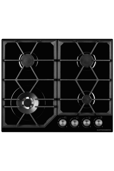 Газовая варочная панель Kuppersberg FG 62 B (черный) 