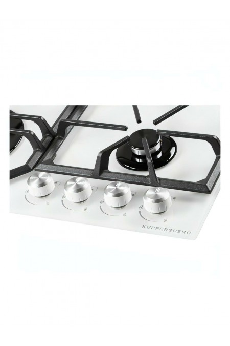 Газовая варочная панель Kuppersberg FG 62 W (белый) 1
