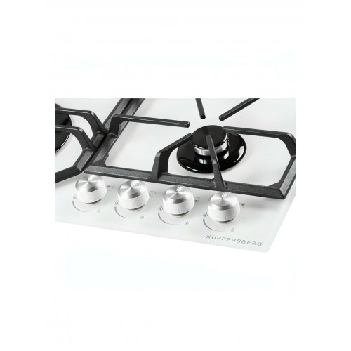 Газовая варочная панель Kuppersberg FG 62 W (белый) 1