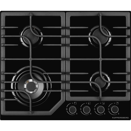 Газовая варочная панель Kuppersberg FG 63 B (черный) 