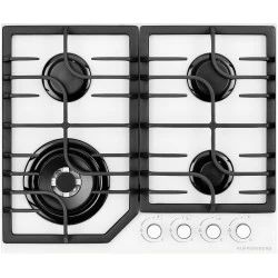 Газовая варочная панель Kuppersberg FG 63 W (белый)