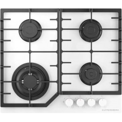 Газовая варочная панель Kuppersberg FG 66 W (белый)