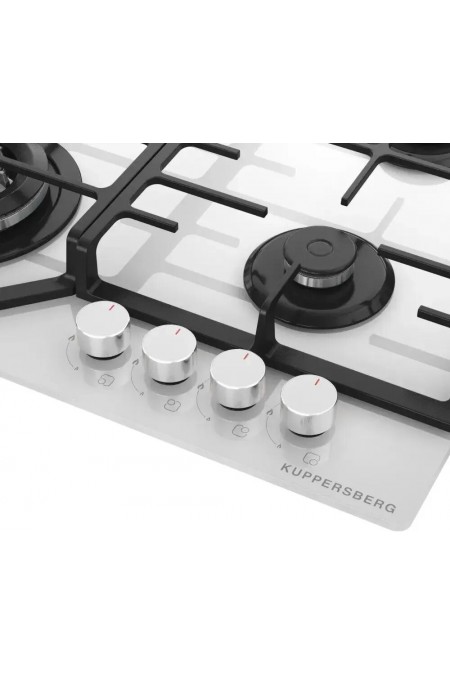 Газовая варочная панель Kuppersberg FG 66 W (белый) 2