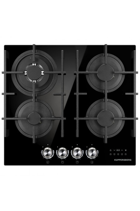 Газовая варочная панель Kuppersberg FG 68 B (черный) 