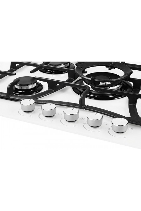 Газовая варочная панель Kuppersberg FG 73 W (белый) 2