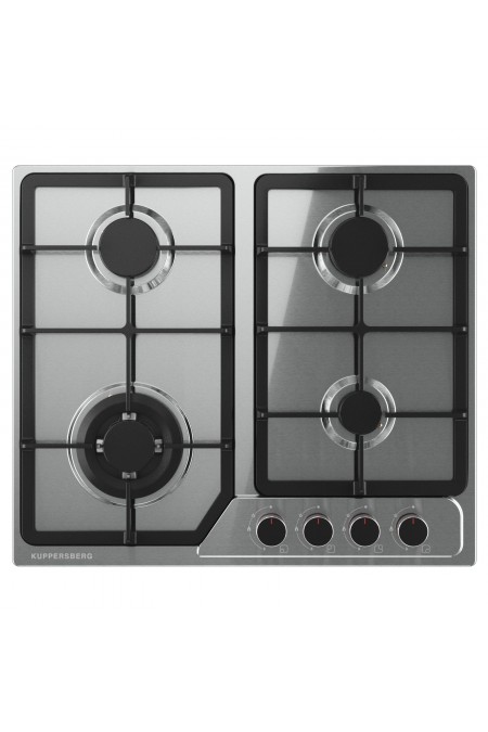 Газовая варочная панель Kuppersberg FS 60 X (нержавеющая сталь) 