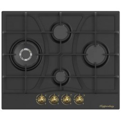 Газовая варочная панель Kuppersberg FS 610 Ant Bronze (черный)