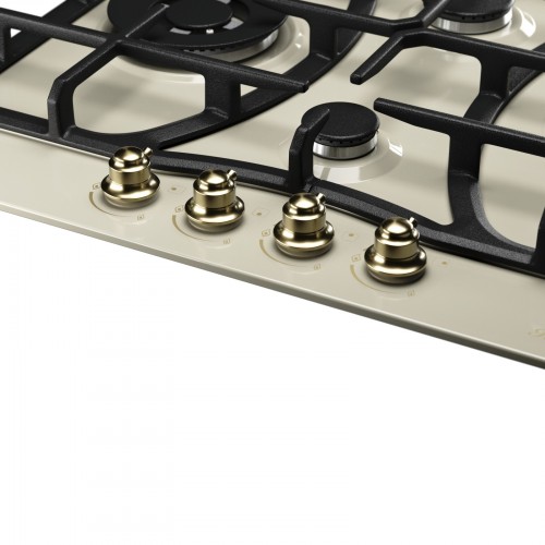 Газовая варочная панель Kuppersberg FS 610 C Bronze (бежевый) 7