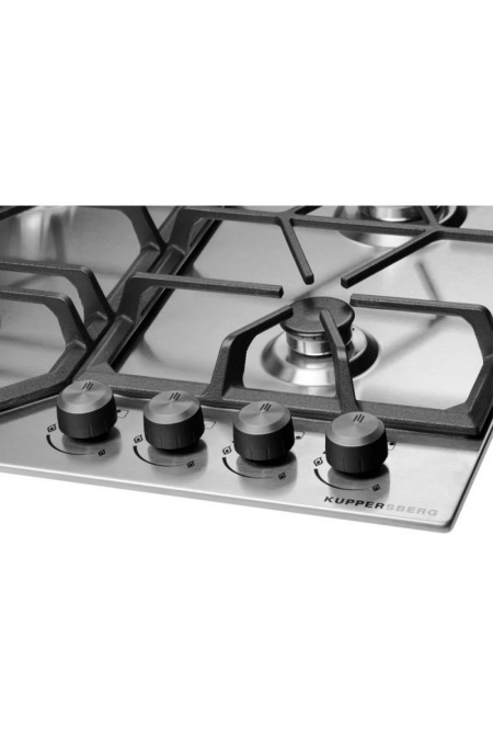 Газовая варочная панель Kuppersberg FS 62 X (нержавеющая сталь) 4