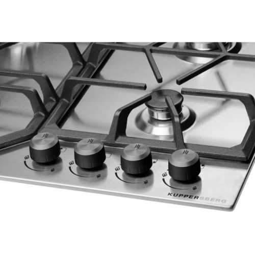 Газовая варочная панель Kuppersberg FS 62 X (нержавеющая сталь) 4