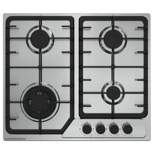 Газовая варочная панель Kuppersberg FS 66 X (нержавеющая сталь) 