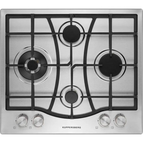 Газовая варочная панель Kuppersberg FS 67 X (нержавеющая сталь) 