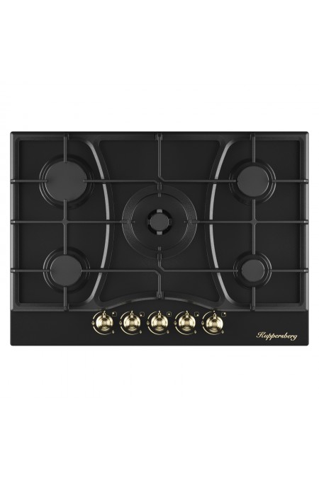 Газовая варочная панель Kuppersberg FS 710 Ant Bronze (черный) 6